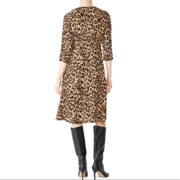 Slate & Willow Leopard Print Dress - Picture 2 of 4